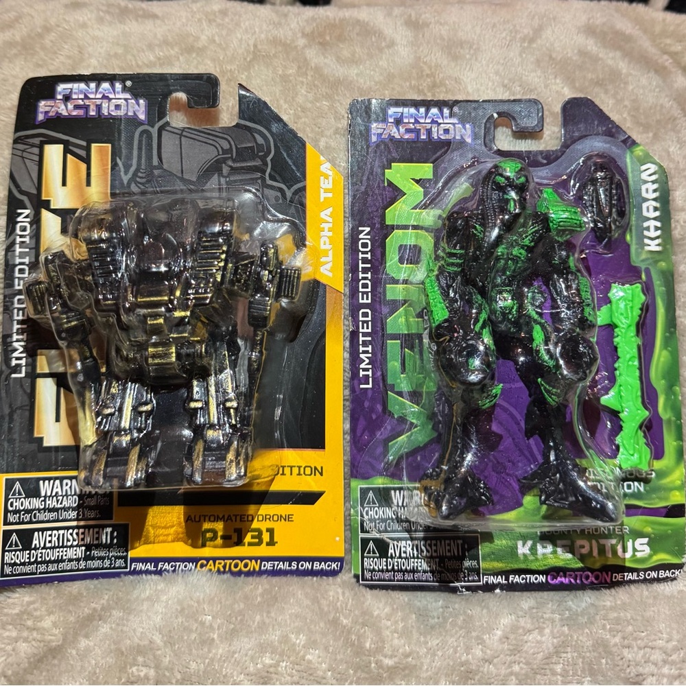 Final Faction Action Figures Set